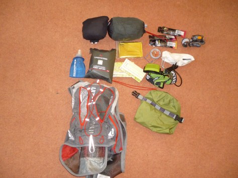 This picture shows how much stuff the pack can carry