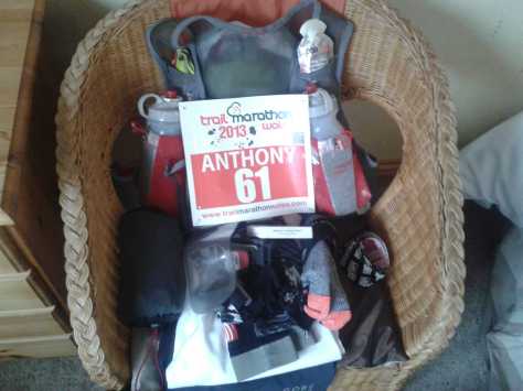 Kit ready for the morning