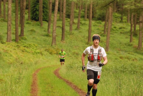 Me plodding along. Photo taken by sportspicturescymru